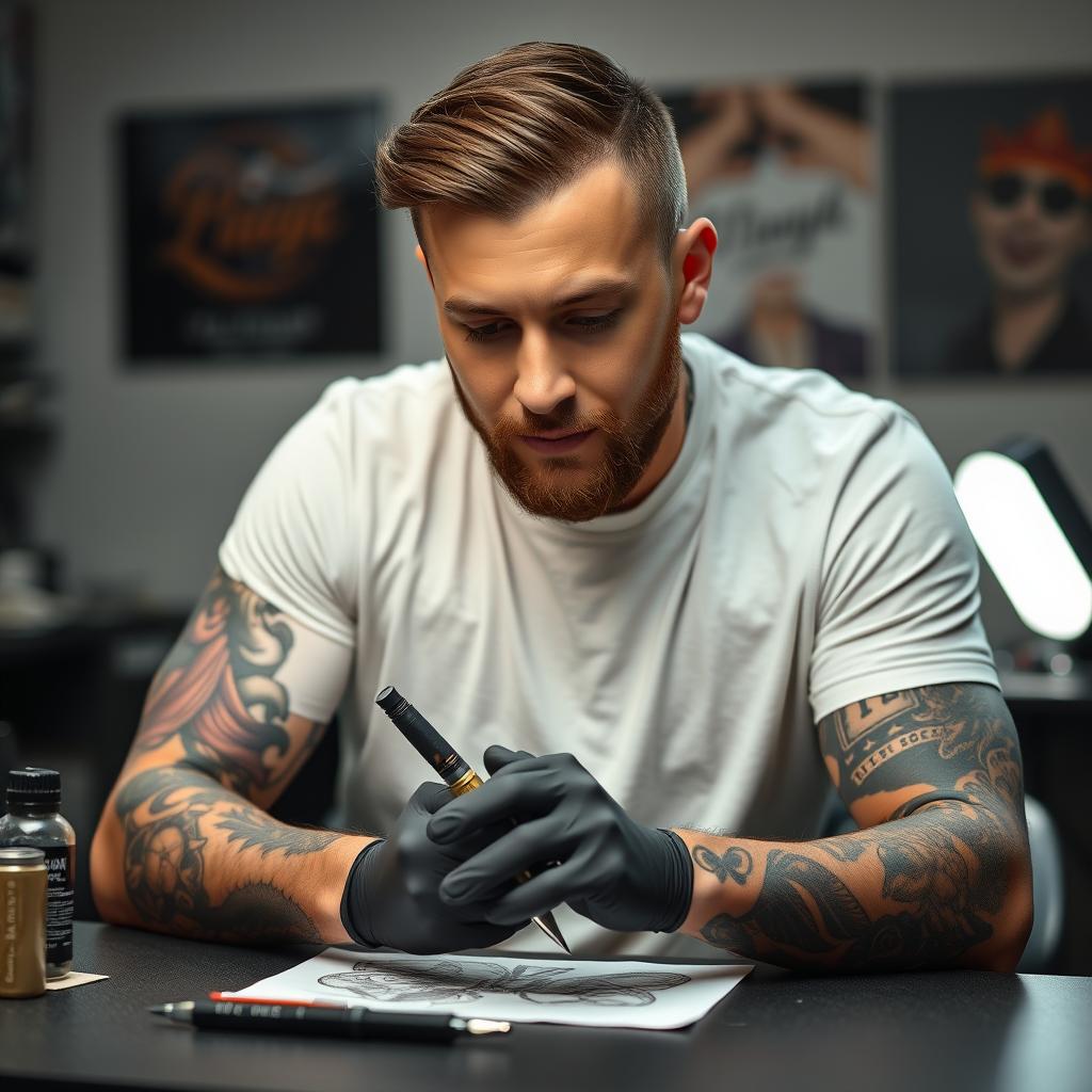 Tatuerare Erik specialiserad på realistiska tatueringar på Göteborgs bästa tatueringsstudio Tatuerare Erik specialiserad på realistiska tatueringar på Göteborgs bästa tatueringsstudio